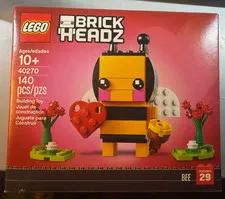 LEGO 40270 Valentine’s Bee BrickHeadz #29 2018 RETIRED NEW SEALED 140pc