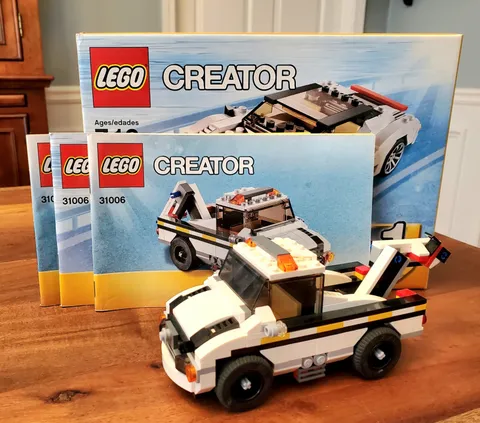 LEGO 31006 Creator 3 in 1 Highway Speedster 100% Complete with Box Instructions