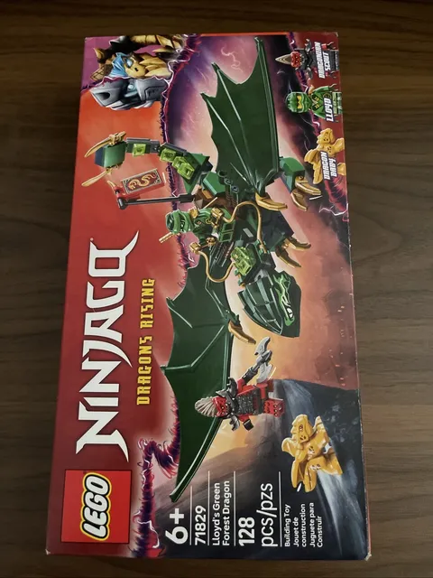 LEGO NINJAGO: Lloyd's Green Forest Dragon (71829) Lego Set, Unopened and New