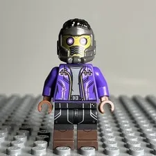 Lego Marvel Super Heroes Series TChalla Star-Lord Minifigure 71031 Colmar11 3D