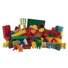 Lego Duplo Building Blocks Lot 170+ Pcs Base Plate Numbers Flowers Some Vintage