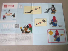 Lego Building Instructions Instruction Marvel 30707