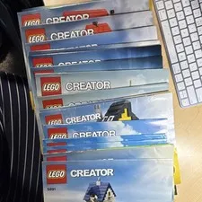 LEGO Creator Illustrated Instruction Manual Booklet, Manual Type