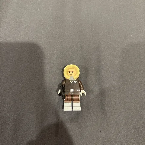 LEGO Star Wars Minifigure Han Solo - Parka Dark Brown Hoth Coat sw0709 + Blaster