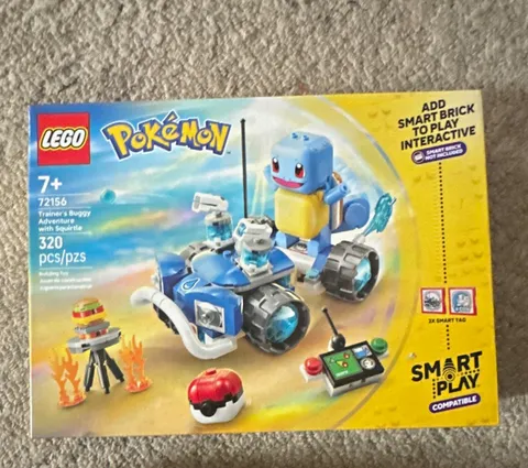 LEGO Pokémon Trainer’s Buggy Adventure w/ Squirtle 72156 320pcs 7+ Smart Play