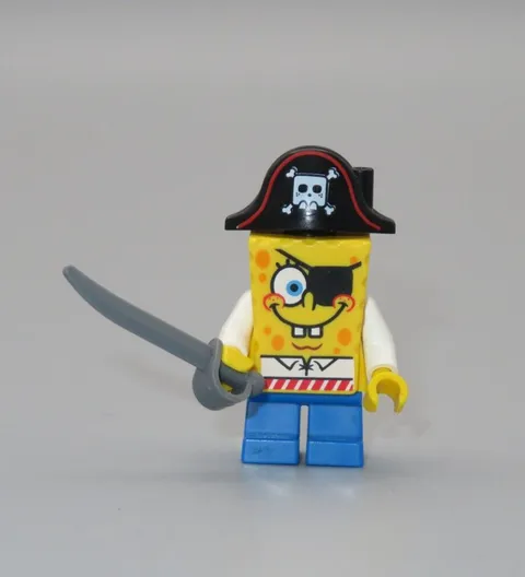 LEGO Pirate Spongebob minifigure Spongebob 3817
