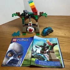 LEGO #70110 LEGENDS OF CHIMA GRIZZAM TOWER + Flywheel ONLY