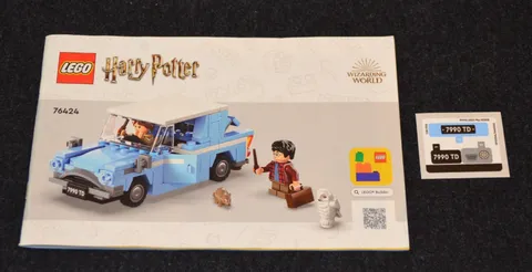 76424 INSTRUCTION BOOKLET & ORIGINAL STICKERS ONLY # 76424 ~ Lego Harry Potter
