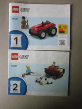 Lego Building Instructions Instruction 60461 Part 1 and 2 City