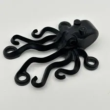 LEGO Black Octopus Minifigure Part 6086 Sea Life Aquanauts Deep Sea Animal