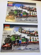Lego 10173 Christmas Holiday Train Manuals only