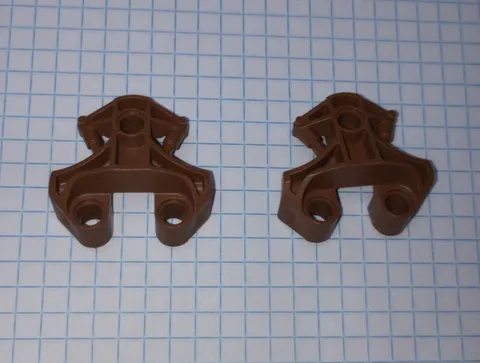 2 Bionicle Lego 49423 Toa Metru Chest Cover in Brown Genuine Lego 4 pcs WYSIWYG