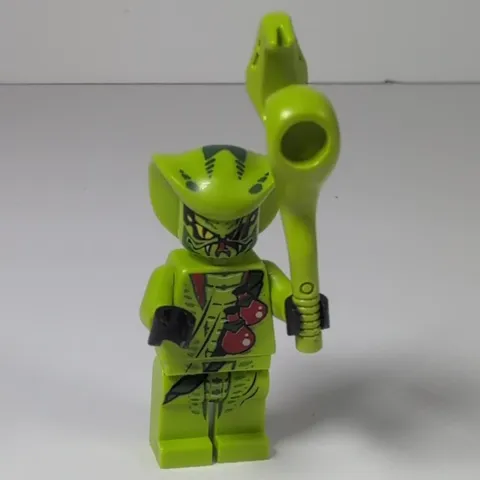 LEGO Ninjago Lasha Serpentine Lime Green Snake-Themed Minifigure