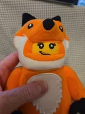 LEGO® Fox Costume Girl Small Plush