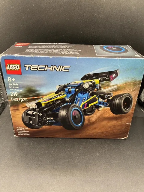 LEGO Technic Race 42164 Off-Road Race Buggy 219 pcs Ages 8+ 2-in-1 Box