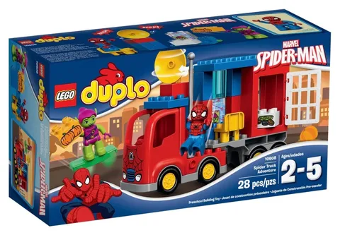 LEGO DUPLO Marvel Super Heroes 10608 Spider-Man Spider Truck Retired Set
