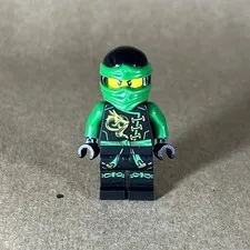 Lego Ninjago Lloyd Minifigure njo0209 Skybound Green Ninja 70601