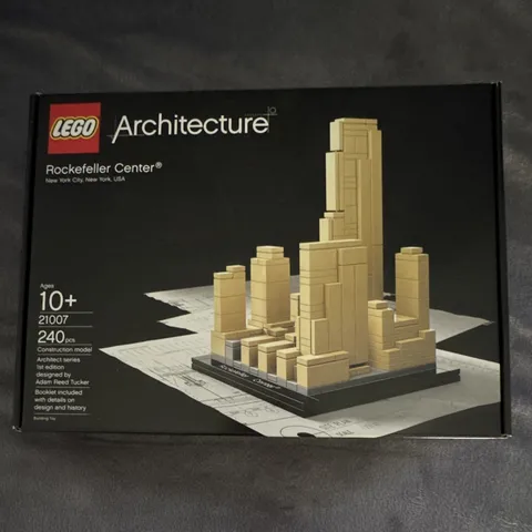 LEGO Architecture Rockefeller Center 21007 Complete Set 240 pcs Booklet