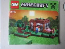  Lego System Building Instructions Instruction Minecraft 21115