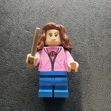 New LEGO Hermione Granger, Bright Pink Jacket Minifigure - 75947 (hp181)