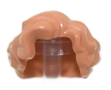 LEGO Nougat Minifigure Hair Female Short Wavy Side Part Queenie 11256 6234373