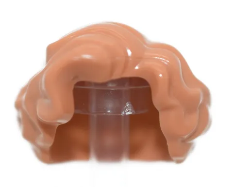 LEGO Nougat Minifigure Hair Female Short Wavy Side Part Queenie 11256 6234373