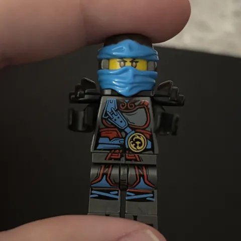 LEGO Nya Black Armor Dual Sided Head Minifigure NINJAGO The Hands Time njo0279