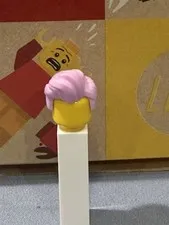 Lego Minifigure Hair Bright Pink inifigure, Male Pompadour Q36