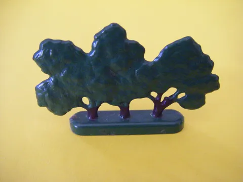 LEGO Vintage Flat Painted Bush Hollow base FTBushH 1964-69 Rare
