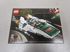 LEGO RETIRED COMPLETE 75248 STAR WARS RESISTANCE A-WING STARFIGHTER SET