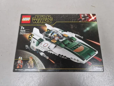 LEGO RETIRED COMPLETE 75248 STAR WARS RESISTANCE A-WING STARFIGHTER SET