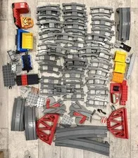 HUGE LEGO DUPLO Thomas Train & Friends Extra Parts,  Piece Cars Track 70+ Pieces