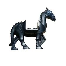 Lego Black HP Thestral Skeleton Horse