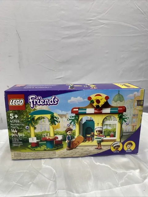LEGO Friends Heartlake City Pizzeria 41705 144 pcs Pizza Olivia & Ethan