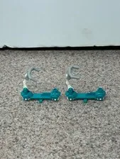 Lot Of 2 LEGO Medium Azure Kick Scooters