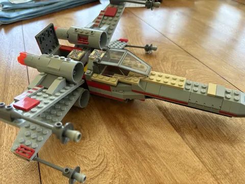 Lego 7140 Star Wars X-WING FIGHTER Complete w/Instructions - No box