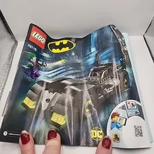 LEGO 76119 DC Batman Batmobile Instruction Manual "Pursuit of The Joker"