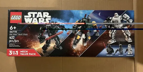 LEGO Star Wars 66778 Mech 3-Pack Darth Vader Boba Fett Stormtrooper New Sealed