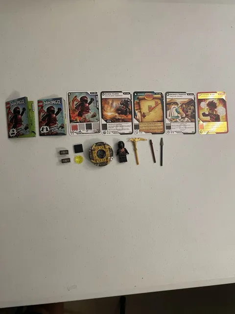 LEGO NINJAGO: NRG Cole Spinner Set (9572) 100% Complete