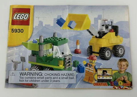 Lego 5930 Instructional Manual Only