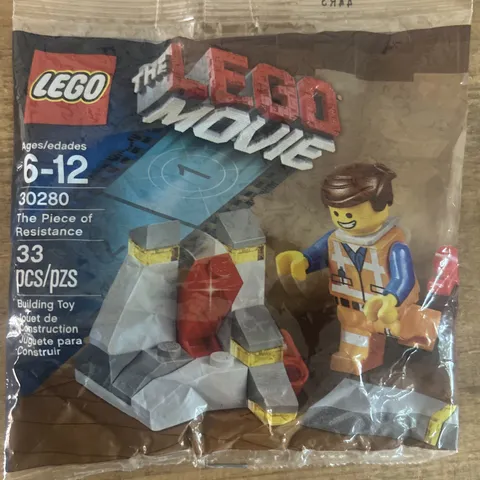 30280 LEGO Movie The Piece of Resistance New NIB Polybag Emmett 2014
