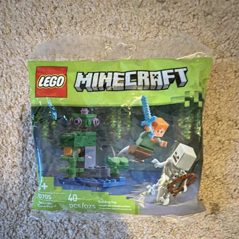 LEGO Minecraft The Lush Cave Fight 30705 Complete Set 40 pcs Polybag