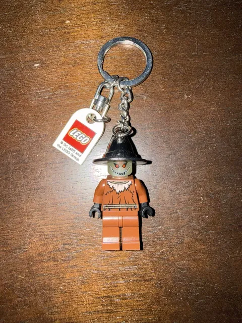 Lego Batman 2006-2007 Scarecrow Minifigure Keychain