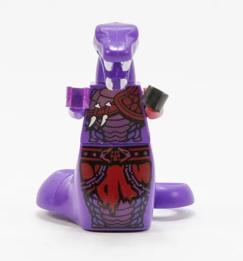 LEGO Ninjago Kapaurai Minifigure Purple Snake Warrior Tournament Elements 2015