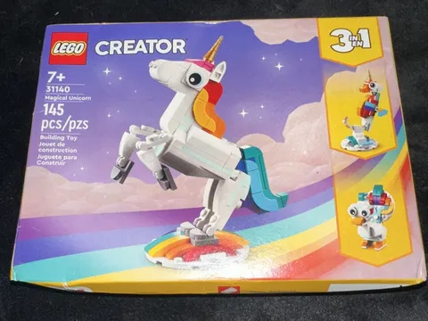 Lego Creator - Magical Unicorn (31140) - 3 in One - New