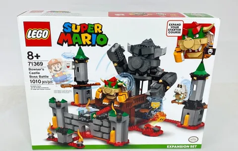 LEGO 71369 Super Mario Bowser's Castle Boss Battle 1010 Pcs New in Box