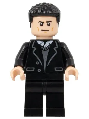 LEGO® Minifigure Super Heroes sh0884 Bruce Wayne Black Suit Coiled Hair