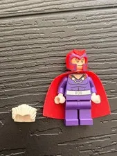 Lego Magneto Minifigure 76022 sh0119 Marvel Super Heroes X-Men CMF Lot Rare HTF 
