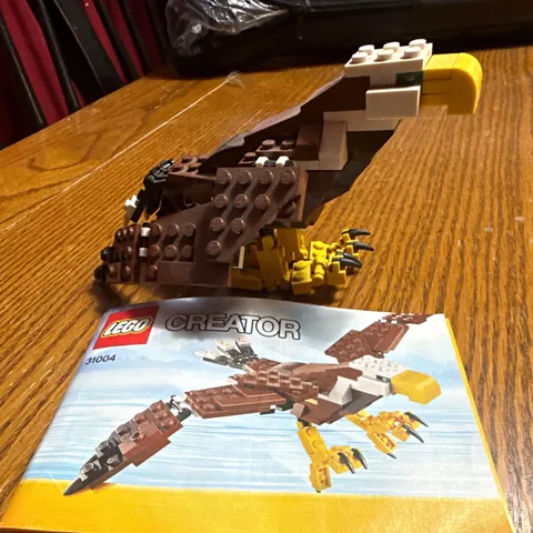 LEGO Creator 3-in-1 Fierce Flyer 31004 166pc Complete Set w/ Instructions