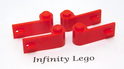 LEGO Red Car Vehicle Left & Right Door 1 x 3 x 1 (3821 3822)  2 Pair